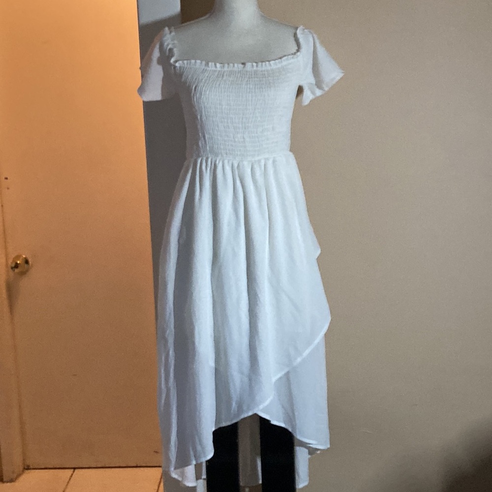 Belle Looks Dress, White.